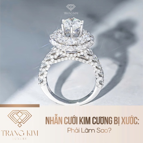 Nhẫn Cưới Kim Cương Bị Xước: Phải Làm Sao?