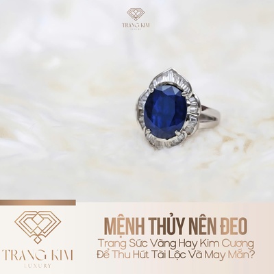 Mệnh Thủy Nên Đeo Trang Sức Vàng Hay Kim Cương Để Thu Hút Tài Lộc Và May Mắn?