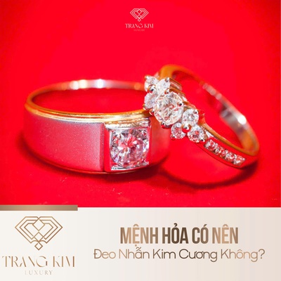 Mệnh Hỏa Có Nên Đeo Nhẫn Kim Cương Không?