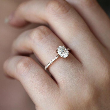 Vẻ Đẹp Của Giác Cắt Kim Cương Oval