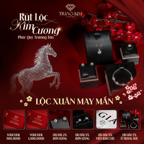 Tết Bính Ngọ 2026: RÚT LỘC KIM CƯƠNG - PHÚC QUÝ TRƯỜNG TỒN