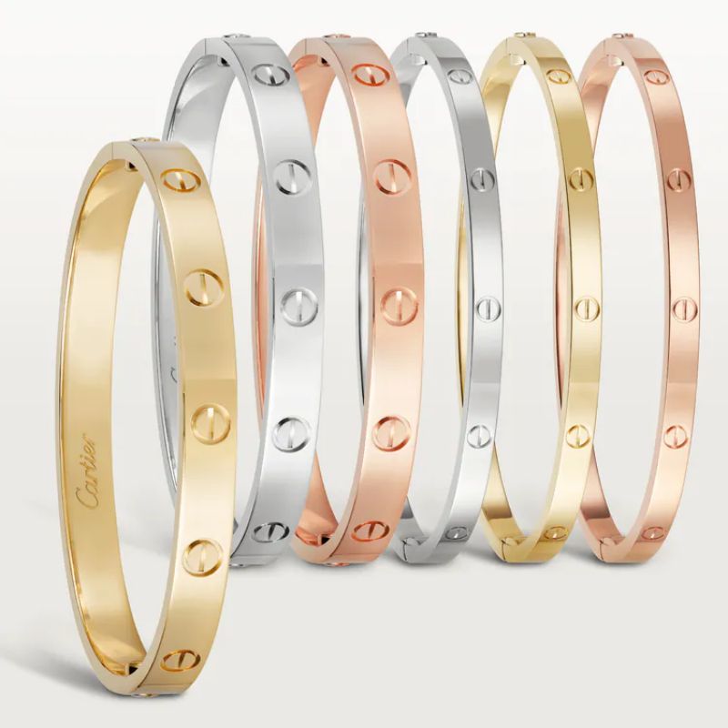 Cartier “trình làng” vòng tay Love với 3 màu giàu ý nghĩa biểu tượng