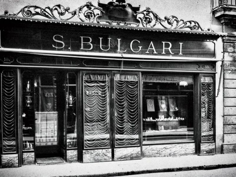 Bulgari thành lập năm 1884 tại Rome, Ý bởi nghệ nhân Sotirios Bulgari