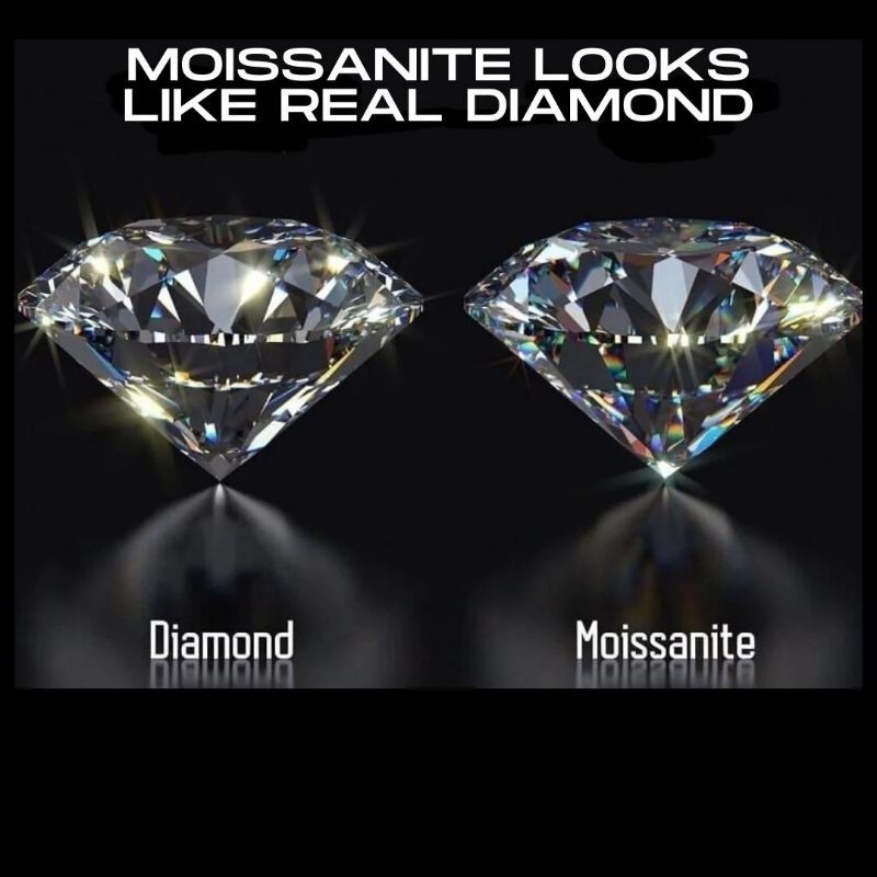 Moissanite là một loại đá quý nhưng mọi người vẫn lầm tưởng chúng là kim cương