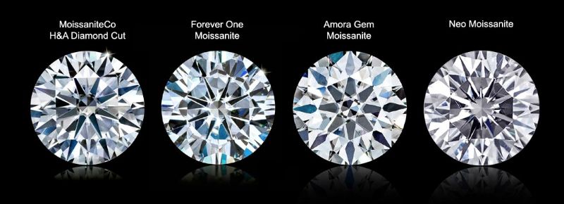 Mỗi loại “kim cương Moissanite” đều có những điểm khác nhau mà người mua có thể nhận biết