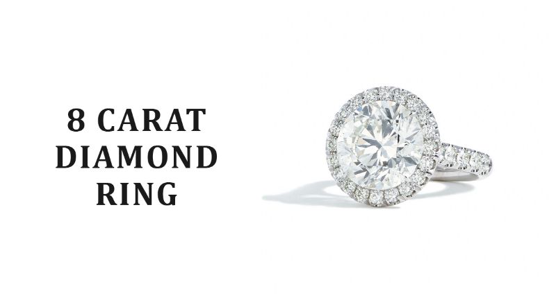 Nhẫn kim cương 8 carat giá bao nhiêu bị ảnh hưởng bởi nhiều yếu tố 